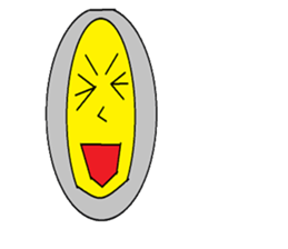 Fu Cheng egg man sticker #9817477