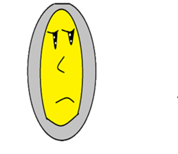 Fu Cheng egg man sticker #9817479