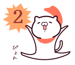 Scarf Cats sticker #9817561