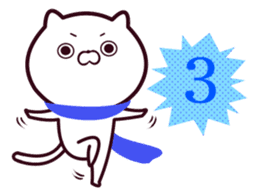 Scarf Cats sticker #9817562