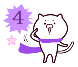 Scarf Cats sticker #9817563