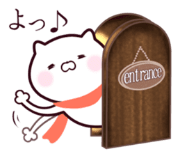 Scarf Cats sticker #9817573