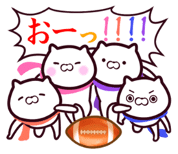 Scarf Cats sticker #9817597