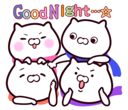 Scarf Cats sticker #9817598