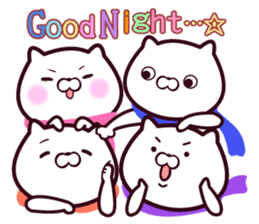 Scarf Cats sticker #9817598