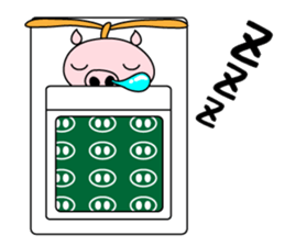 Helicopter Pig sticker #9817726