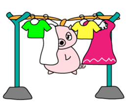 Helicopter Pig sticker #9817727