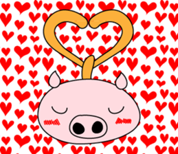 Helicopter Pig sticker #9817751