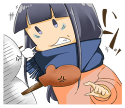 Positive and negative child sticker #9818303