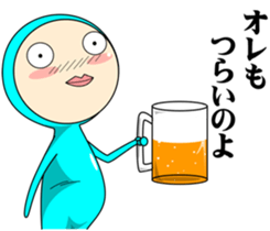 Men in tights. sticker #9818533