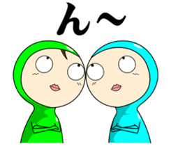 Men in tights. sticker #9818545