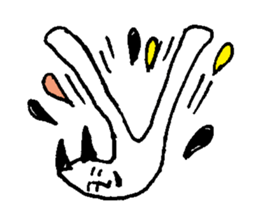 Tights cat ! sticker #9819111