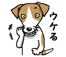 Jack dog sticker #9820484