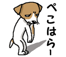 Jack dog sticker #9820485