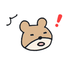 Bear's sticker (Basic set) sticker #9820667