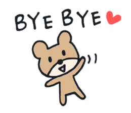 Bear's sticker (Basic set) sticker #9820679