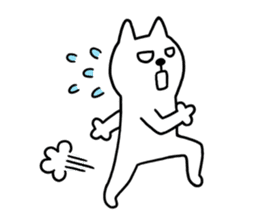 TOFU -White Cat - 6 sticker #9821638