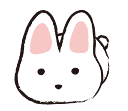 The Sad Rabbit sticker #9821800
