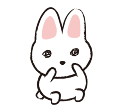 The Sad Rabbit sticker #9821802