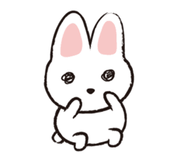 The Sad Rabbit sticker #9821802