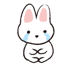 The Sad Rabbit sticker #9821804
