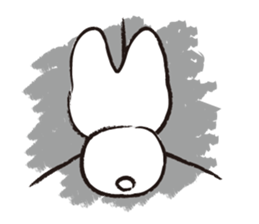 The Sad Rabbit sticker #9821807