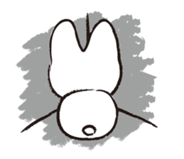 The Sad Rabbit sticker #9821807