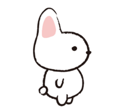 The Sad Rabbit sticker #9821808