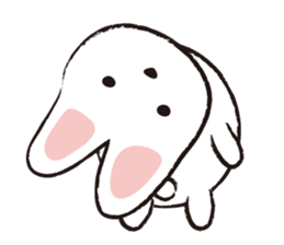 The Sad Rabbit sticker #9821810