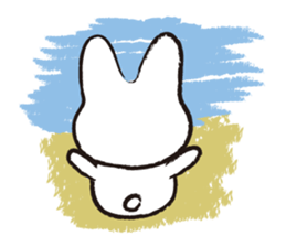 The Sad Rabbit sticker #9821811