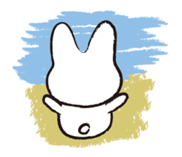 The Sad Rabbit sticker #9821811
