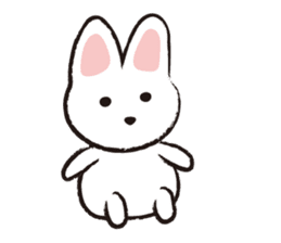 The Sad Rabbit sticker #9821814