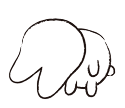 The Sad Rabbit sticker #9821816