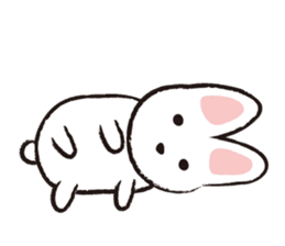 The Sad Rabbit sticker #9821817