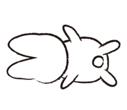 The Sad Rabbit sticker #9821819