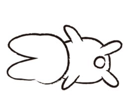 The Sad Rabbit sticker #9821819