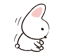 The Sad Rabbit sticker #9821821