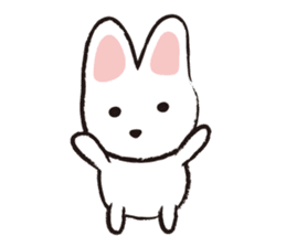 The Sad Rabbit sticker #9821825