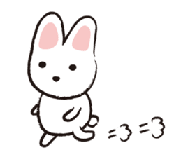 The Sad Rabbit sticker #9821830