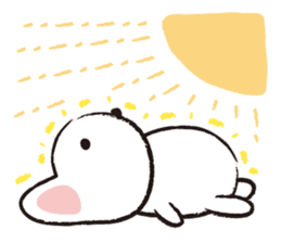 The Sad Rabbit sticker #9821831