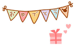 pink rabbits!! sticker #9822079