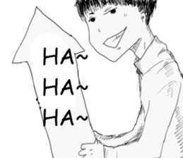 Hyper act boys sticker #9822484