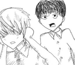 Hyper act boys sticker #9822504