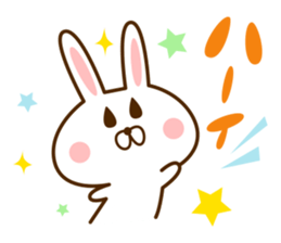 love rabbit friends sticker #9822613
