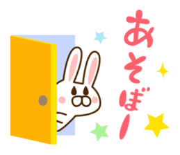 love rabbit friends sticker #9822624