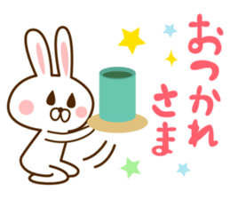 love rabbit friends sticker #9822628