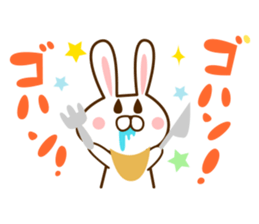 love rabbit friends sticker #9822632