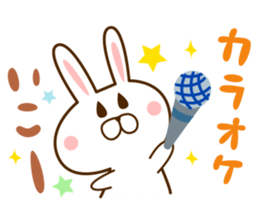 love rabbit friends sticker #9822633