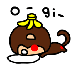 O-GI Monkey sticker #9822979
