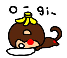 O-GI Monkey sticker #9822979